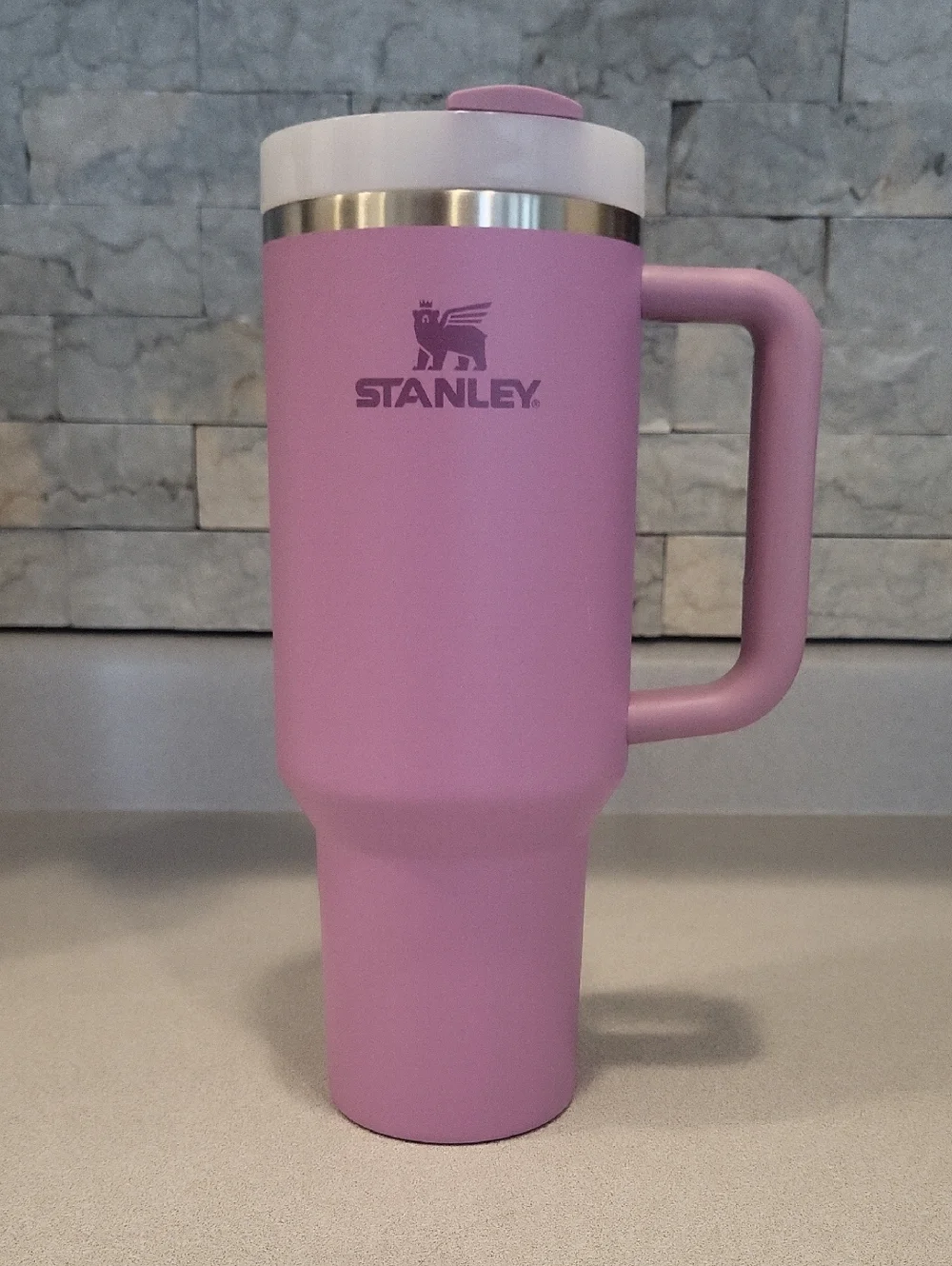 Stanley Lilac Travel 40 oz. Tumbler *No Straw* - Picture 1 of 9